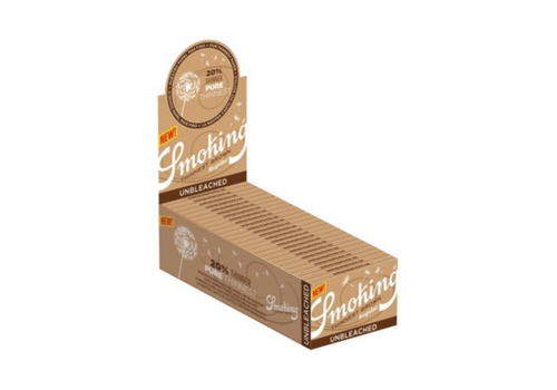 Smoking Smoking Thinnest Brown Unbleached SW/DF Single 120/Pack