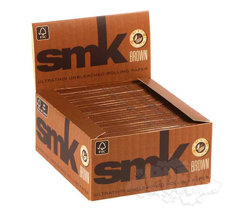 SMK Brown KS 33/Pack 50 Packs/Box