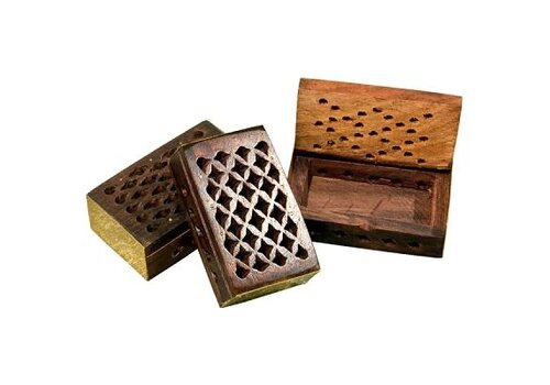 Wood Box - Fretwork Top