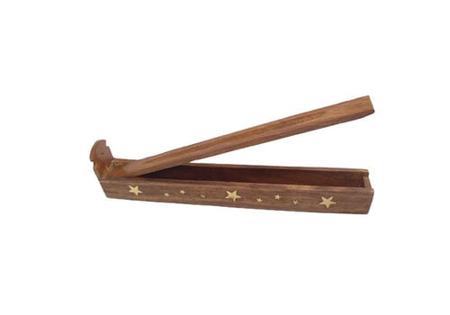 Wooden Incense Storage Box/Burner