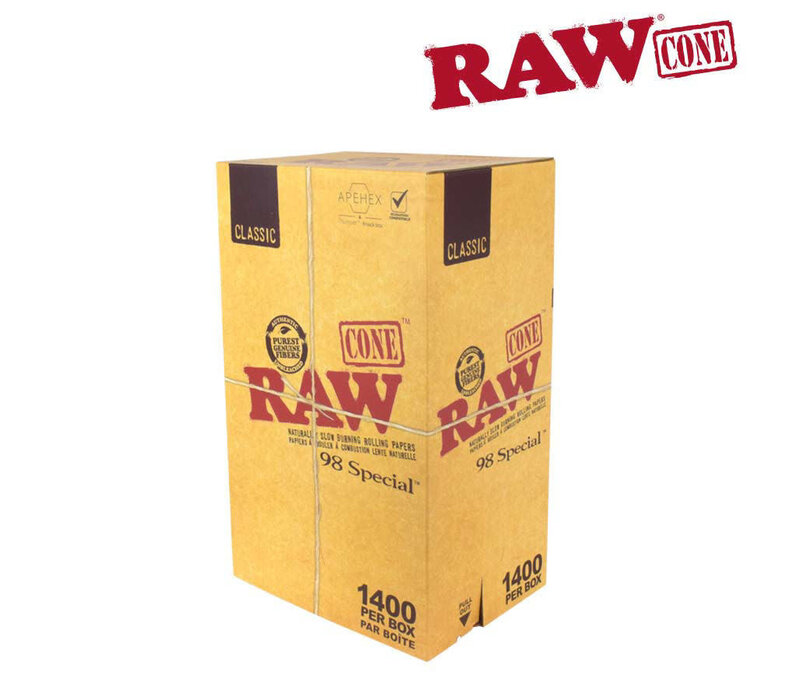 Raw Cones 98 Special - Case of 4  1400 Boxes