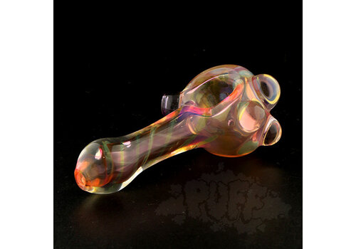 Buck Lee Glass Buck Lee Silver & Gold Fume Pipe