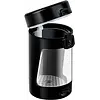 Glow Jar- Magnifying  W/ Lights -Black