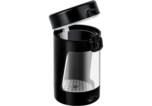 Glow Jar Glow Jar- Magnifying  W/ Lights -Black