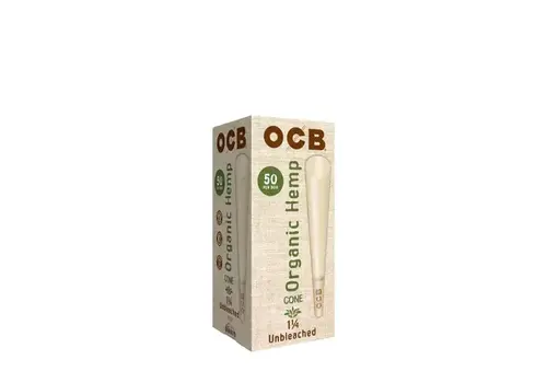 OCB OCB Organic Hemp Cones  1 1/4  -  50 Pack