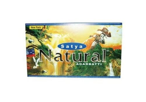 Satya Satya Insence Natural 15g 12 Packs/Box