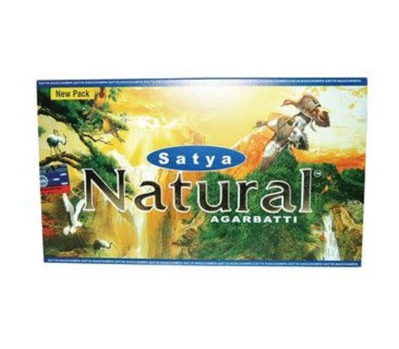 Satya Insence Natural 15g 12 Packs/Box