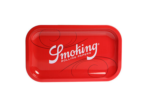 Smoking Smoking Red Rolling Tray