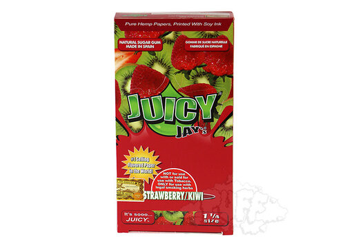 Juicy Jay’s Juicy Jay's Strawberry Kiwi 1.25" 32/Pack 24 Packs/Box