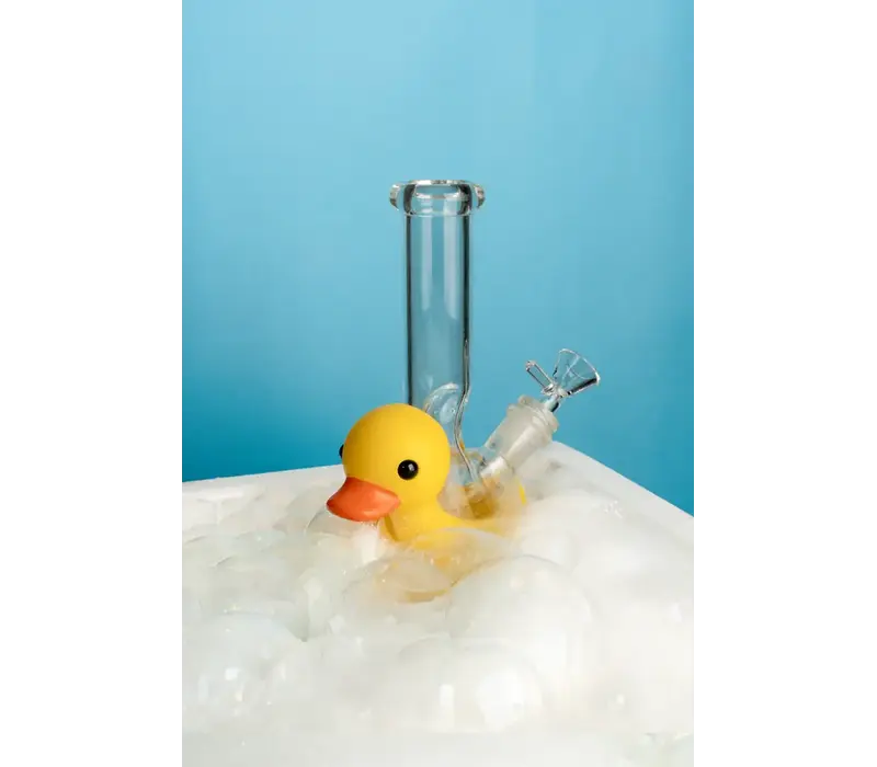 Lit Silicone / Glass Rubber Ducky Bong - Limited Edition