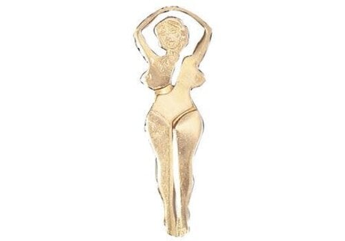Brass Lady Roach Clip