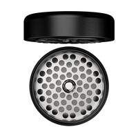 Flower Mill Grinder Next Gen Premium 3pc - 2.5" Black