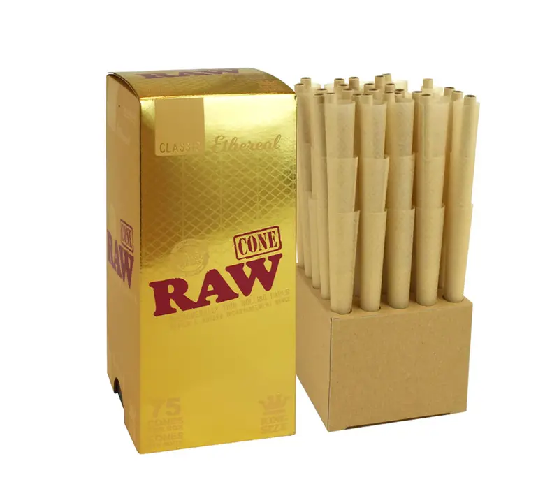 Raw Classic Ethereal Pre-Rolled Cone  KS  75/ pack