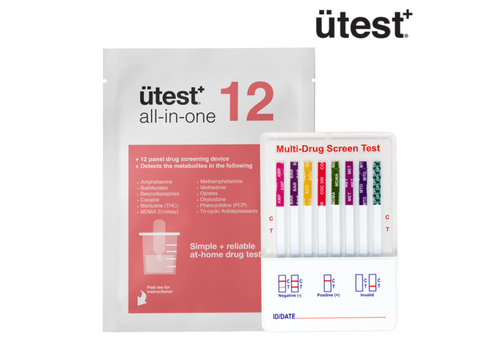 Utest 12 Panel Test Kit 50ng
