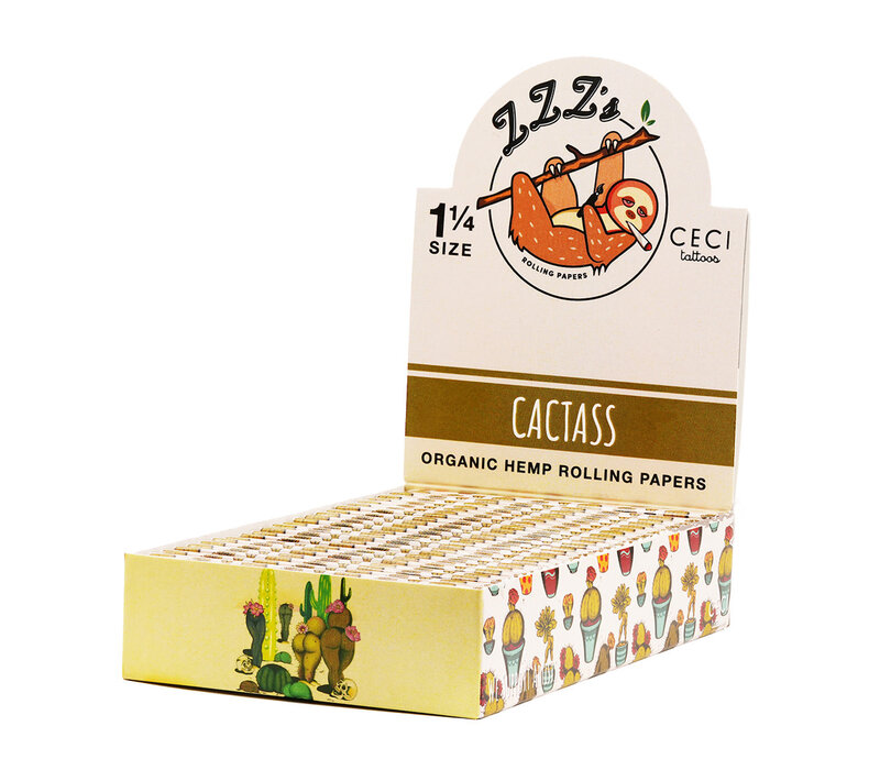 ZZZ's Cactass 1 1/4  32 leaves/Pack