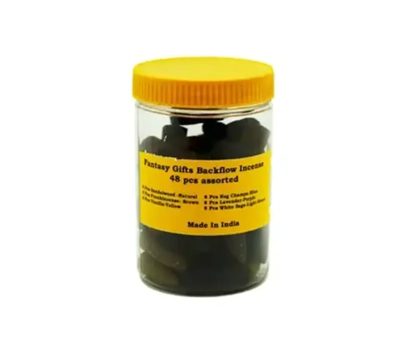 Backflow Insence-Assorted 48 Pack