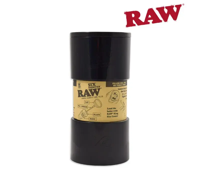 Raw Six Shooter - King Size Cone Loader