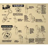 Raw Six Shooter - King Size Cone Loader