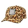 Grassroots Grassroots Disco Ball Cat Cheetah Brown Snapback S/M
