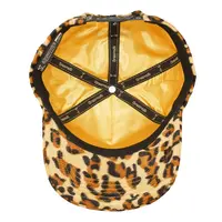Grassroots Disco Ball Cat Cheetah Brown Snapback S/M