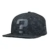Grassroots Grassroots Question Mark - Allover Black Snapback