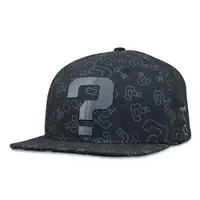 Grassroots Question Mark - Allover Black Snapback