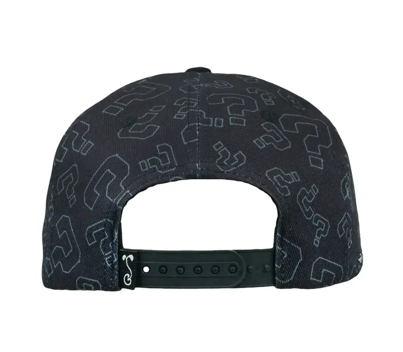 Grassroots Question Mark - Allover Black Snapback