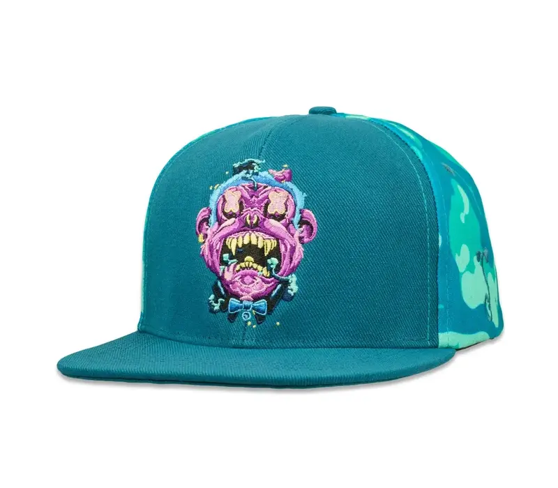 Grassroots Tarbox - Zombie Ape Teal Snapback
