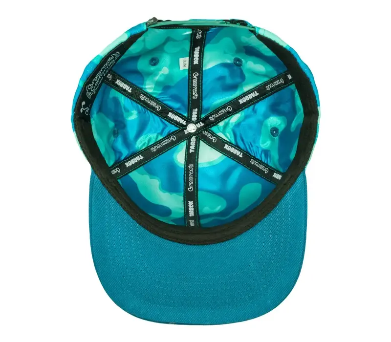 Grassroots Tarbox - Zombie Ape Teal Snapback