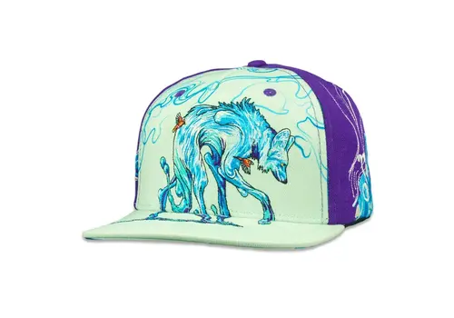 Grassroots Grassroots David Swartz - Scout Wolf Purple Snapback