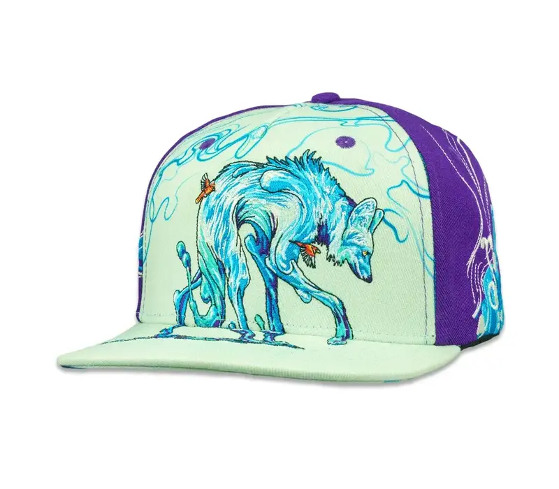 Grassroots David Swartz - Scout Wolf Purple Snapback