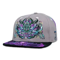 Grassroots Rose One - Lunar Moth Gray Snapback L/XL