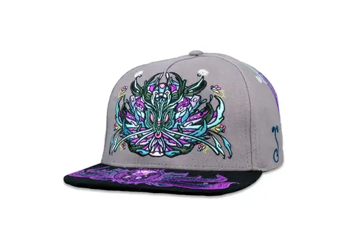 Grassroots Grassroots Rose One - Lunar Moth Gray  Snapback