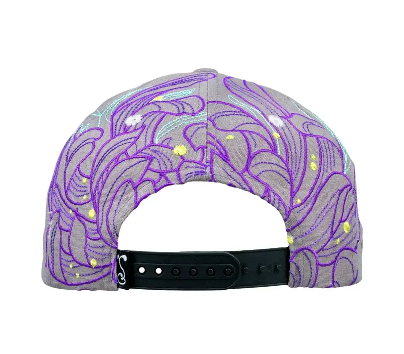 Grassroots Rose One - Lunar Moth Gray  Snapback  L/XL