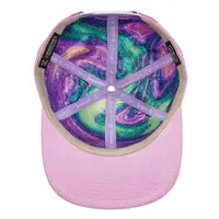 Grassroots Mugwort Moon Moth Purple Dye Snapback L/XL