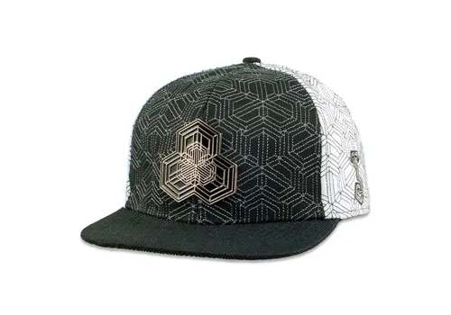 Grassroots Grassroots Isomatrix - Black White Snapback