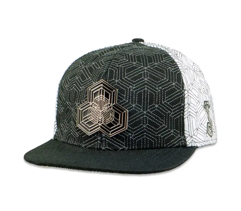 Grassroots Isomatrix - Black White Snapback