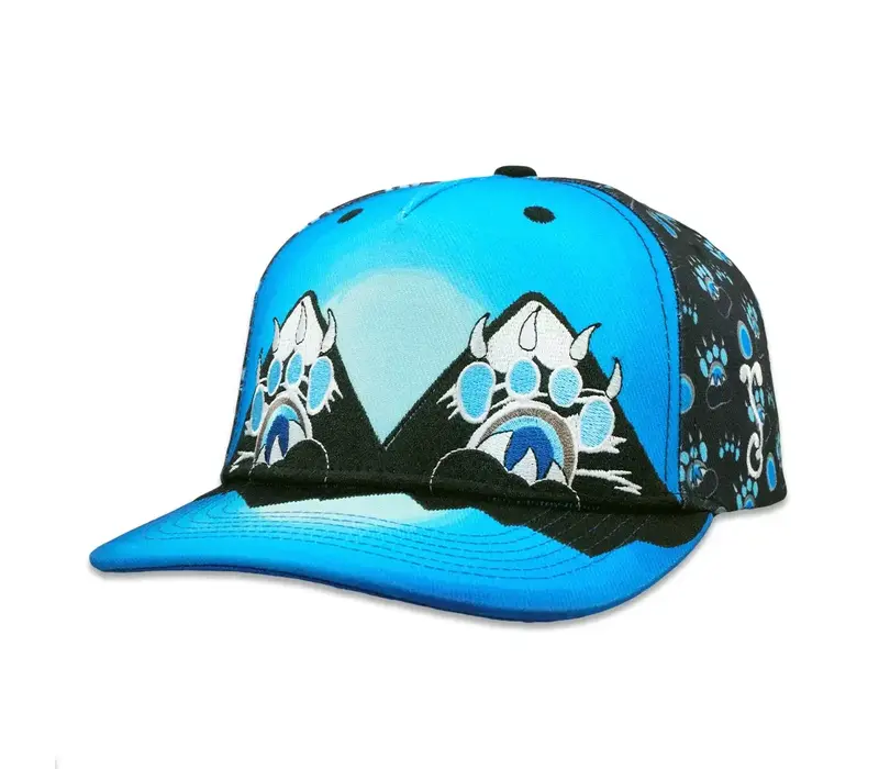 Grassroots Paw Mountains Blue Snapback L/XL