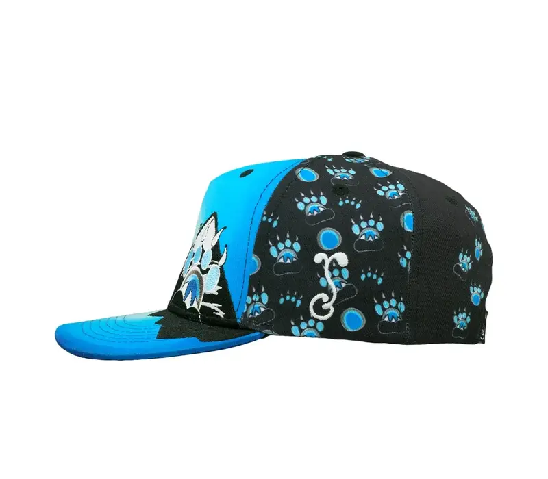 Grassroots Paw Mountains Blue Snapback L/XL
