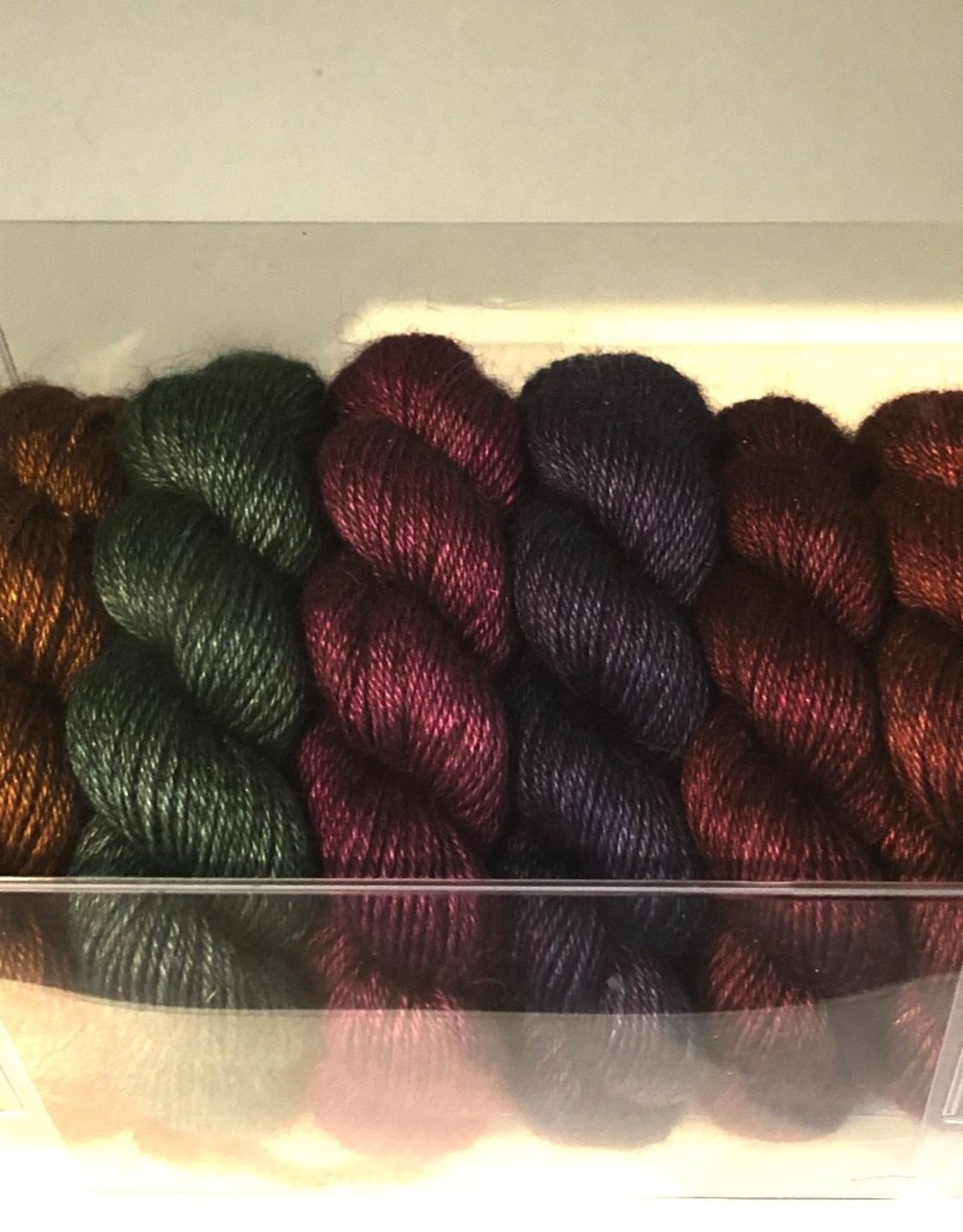 Canon Hand Dyes Bruce Luxe Yak Silk Shawl Kit