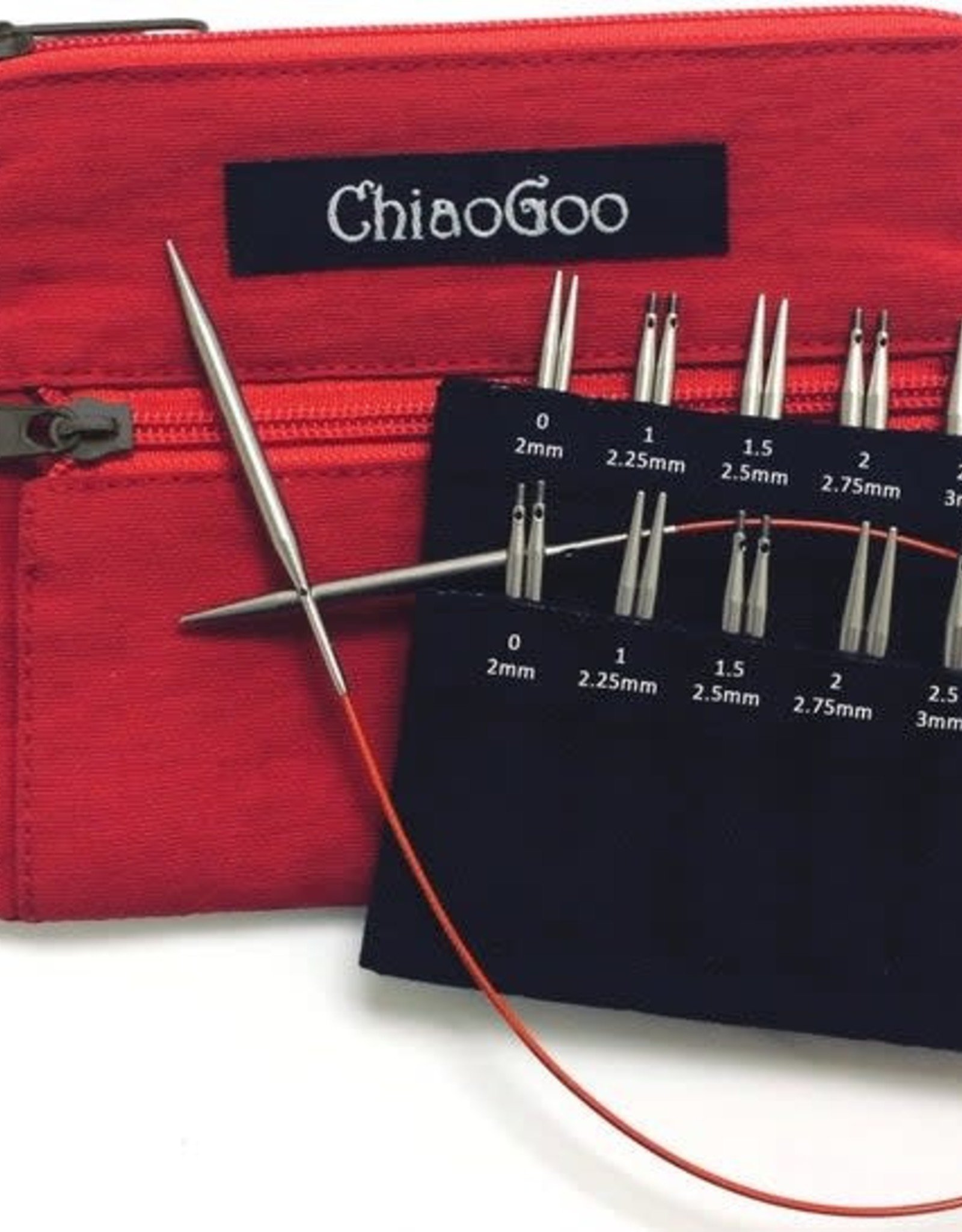 Chiaogoo Twist Needle Tip Set - Grumpy Goat Fine Yarn