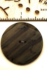 One of a Kind Vintage Buttons - Medium Wood Look Button - 1 per card