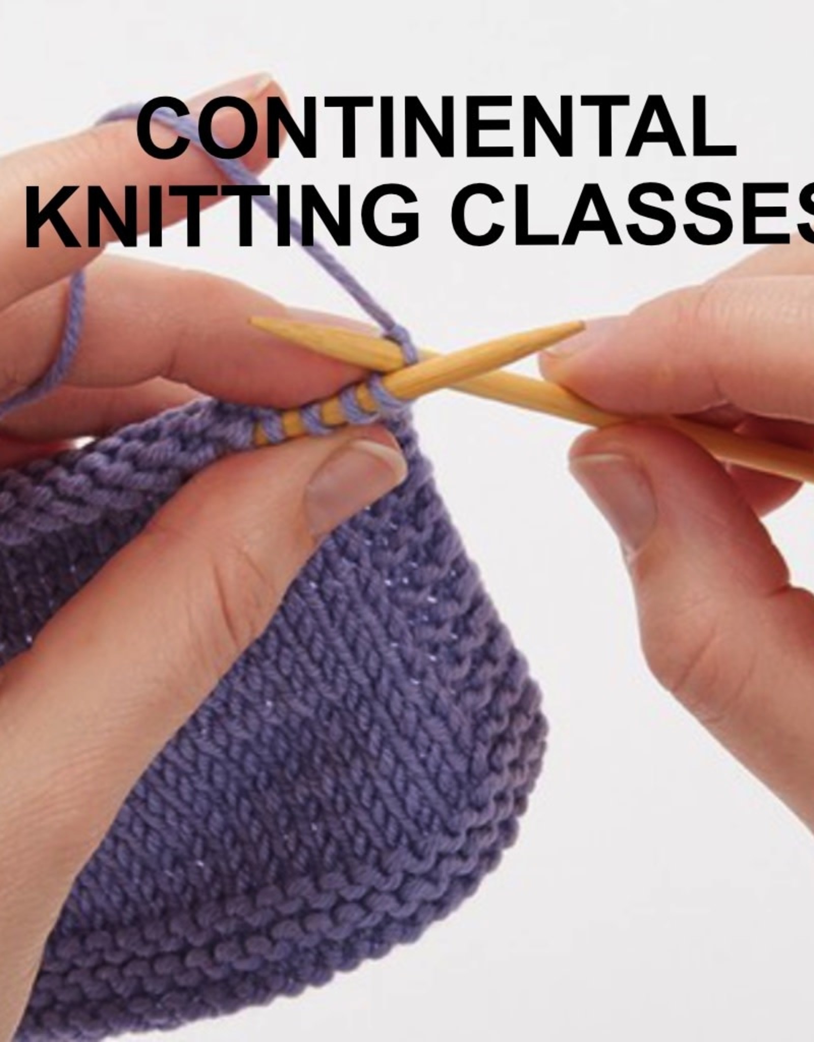 Learn to Knit Continental Style