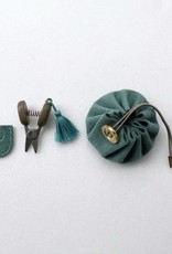 Cohana Mini Scissors with Pouch - Green