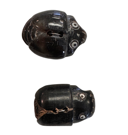 Durango Buttons Horn Scarab Button - H28