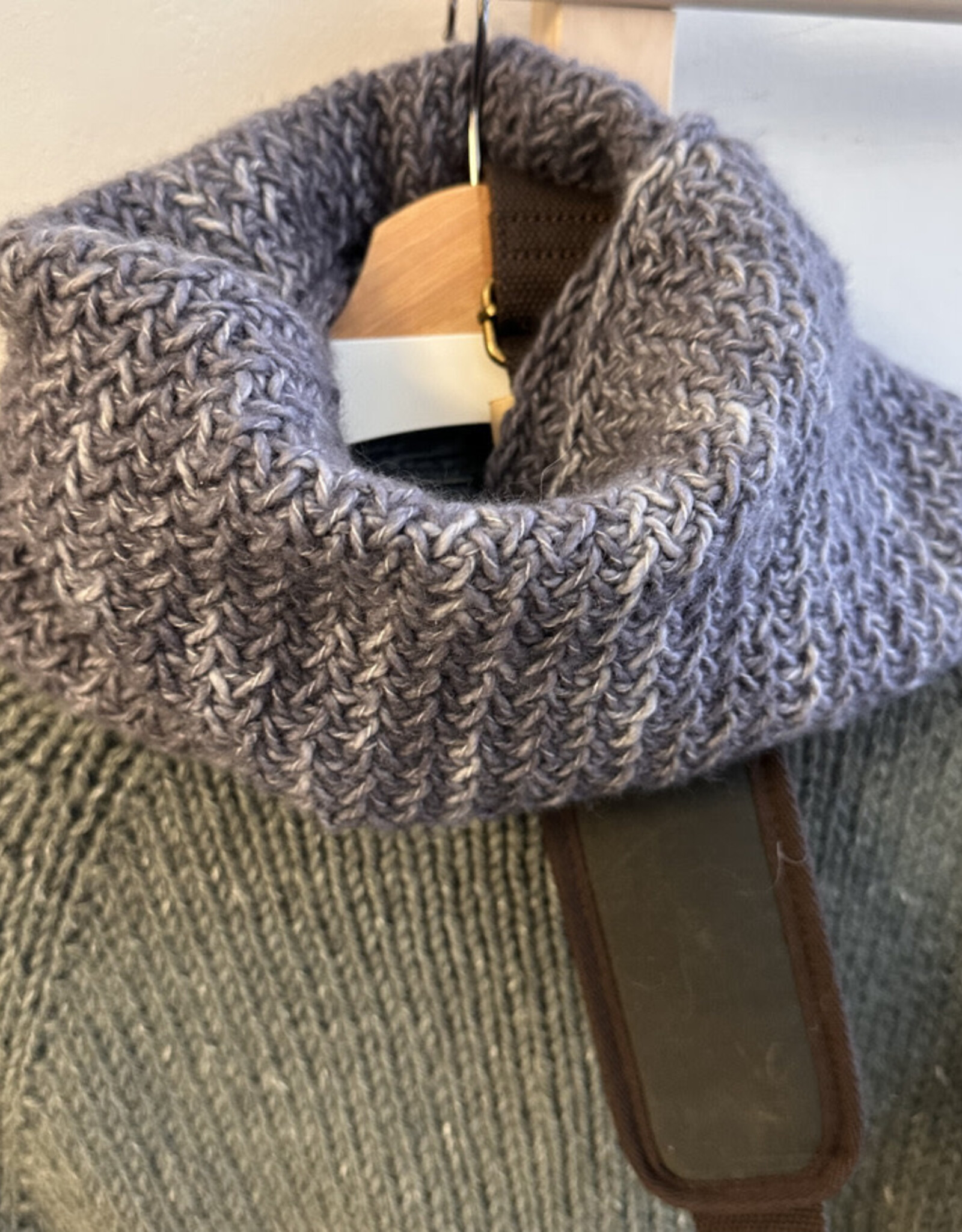 Susie Q Classic Cashmere Herringbone Scarf