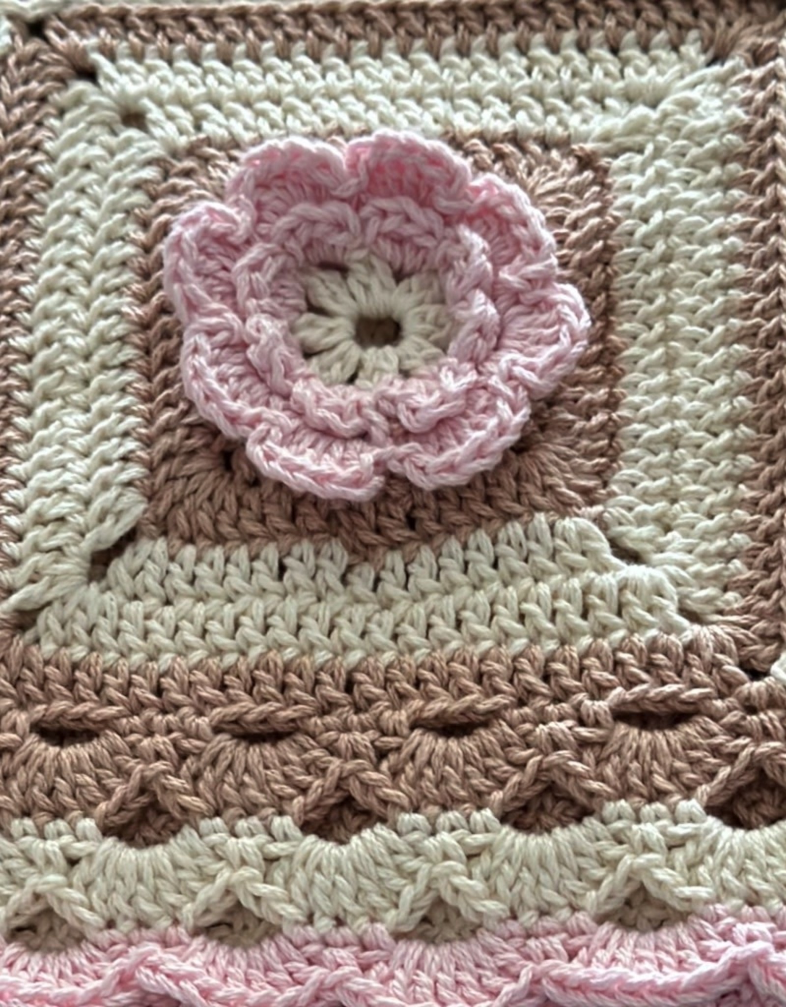 Susie Q Rosy Baby Blanket