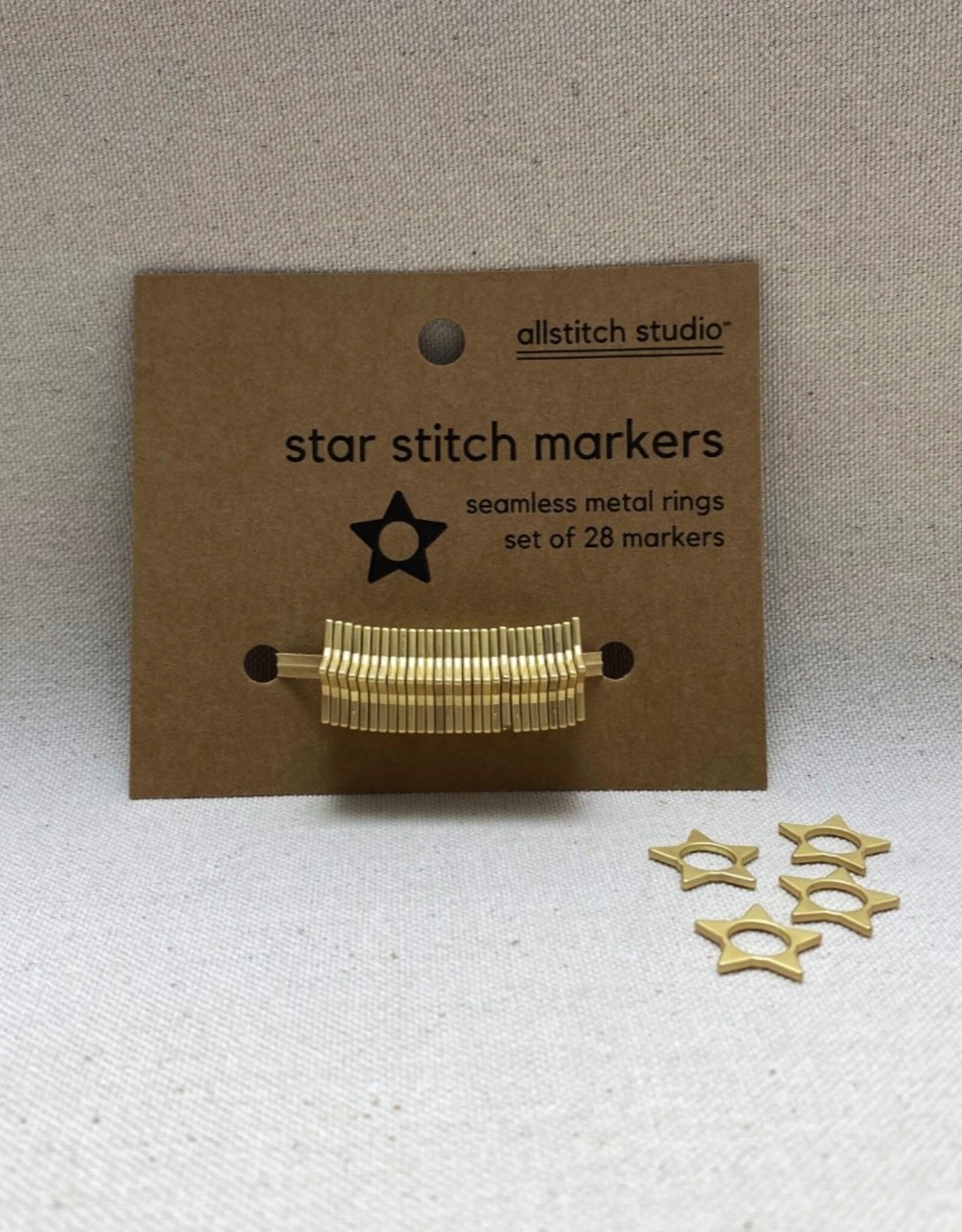Stitch Marker Stars - Grumpy Goat Fine Yarn