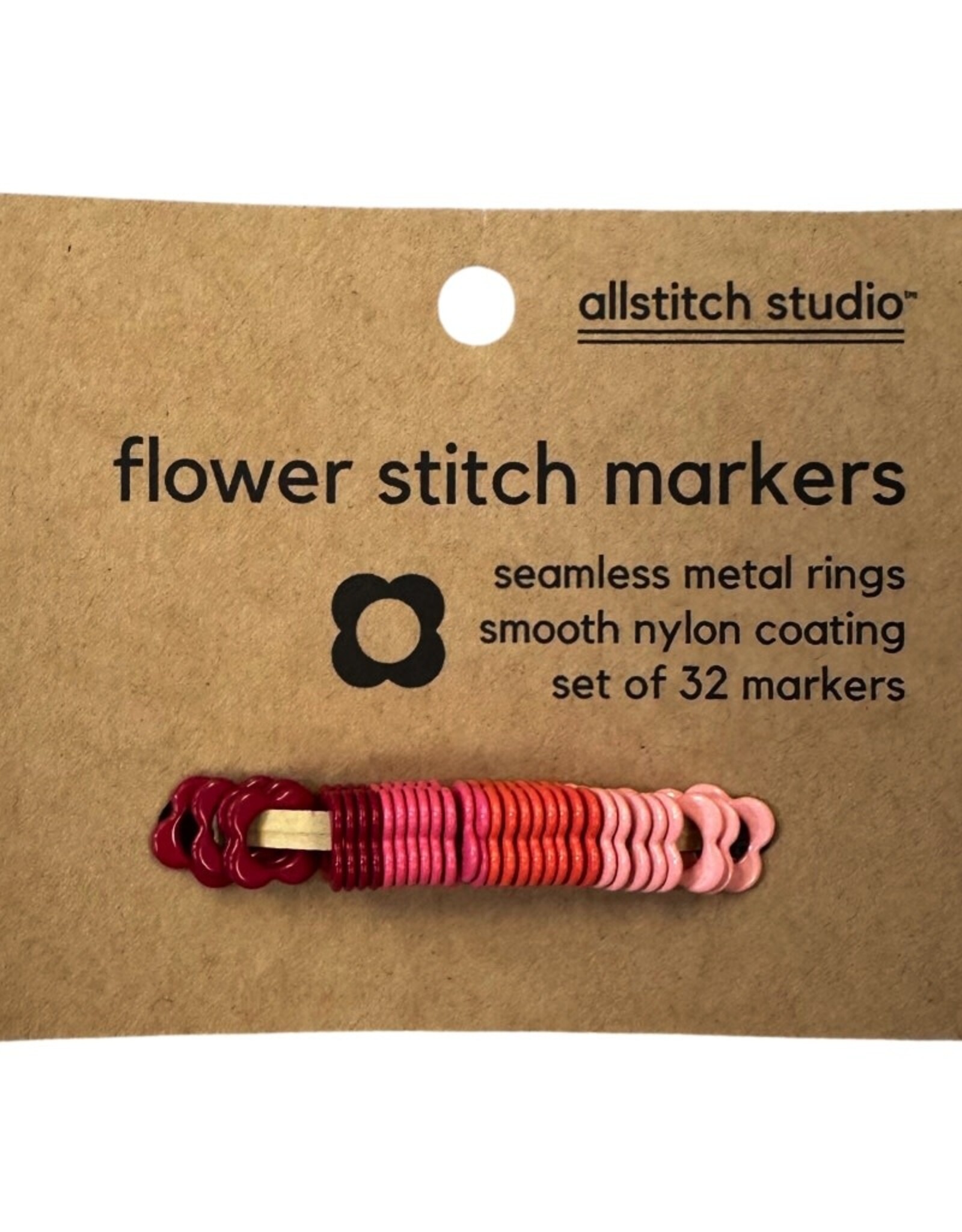 Allstitch Studio Stitch Markers Flower Rings