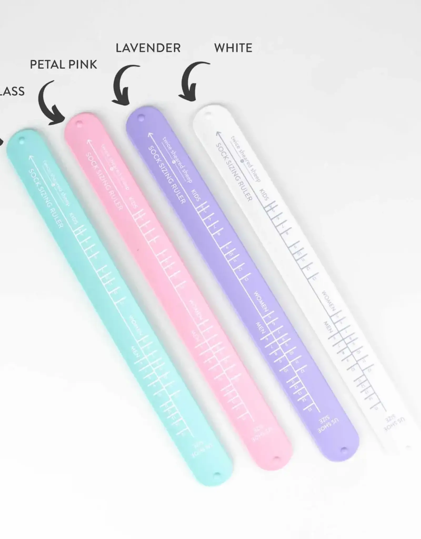 Twice Sheared Sheep Slap Bracelet Sock Ruler At The Loopy Ewe
